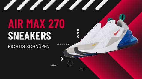 nike air max schnüren anleitung